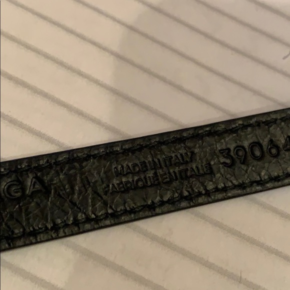 BALENCIAGA double wrap metallic edge noir bracelet - Picture 6 of 7